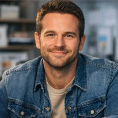 SaaS Carrd Template Headshot